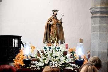 Misa y procesión de San Francisco en Telde/Francisco Javier Santana y Antonio Alí.